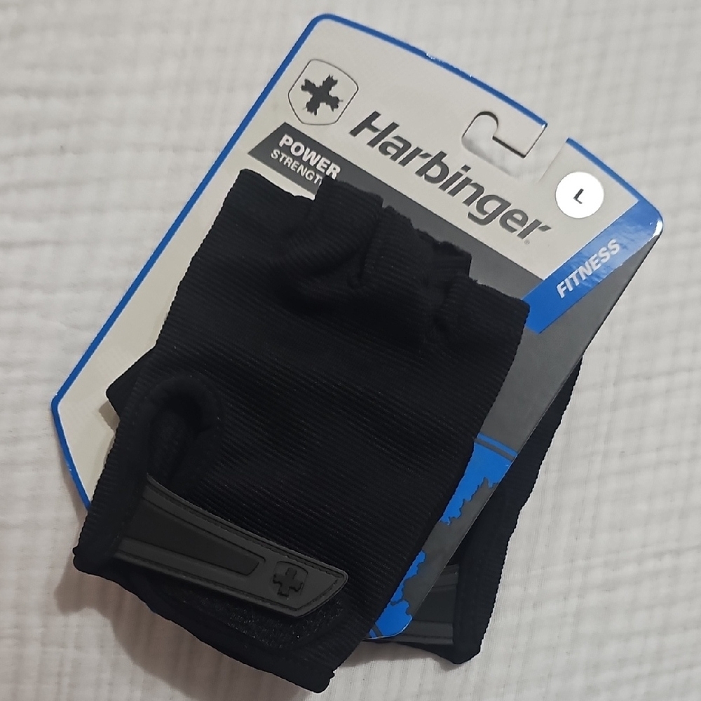 Harbinger Black Fitness Gloves